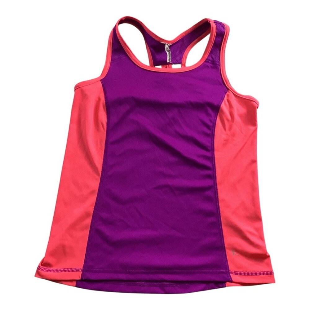 Danskin Now Girls Athletic Tank‎ Top L 10-12 Drimore Sleeveless Activewear